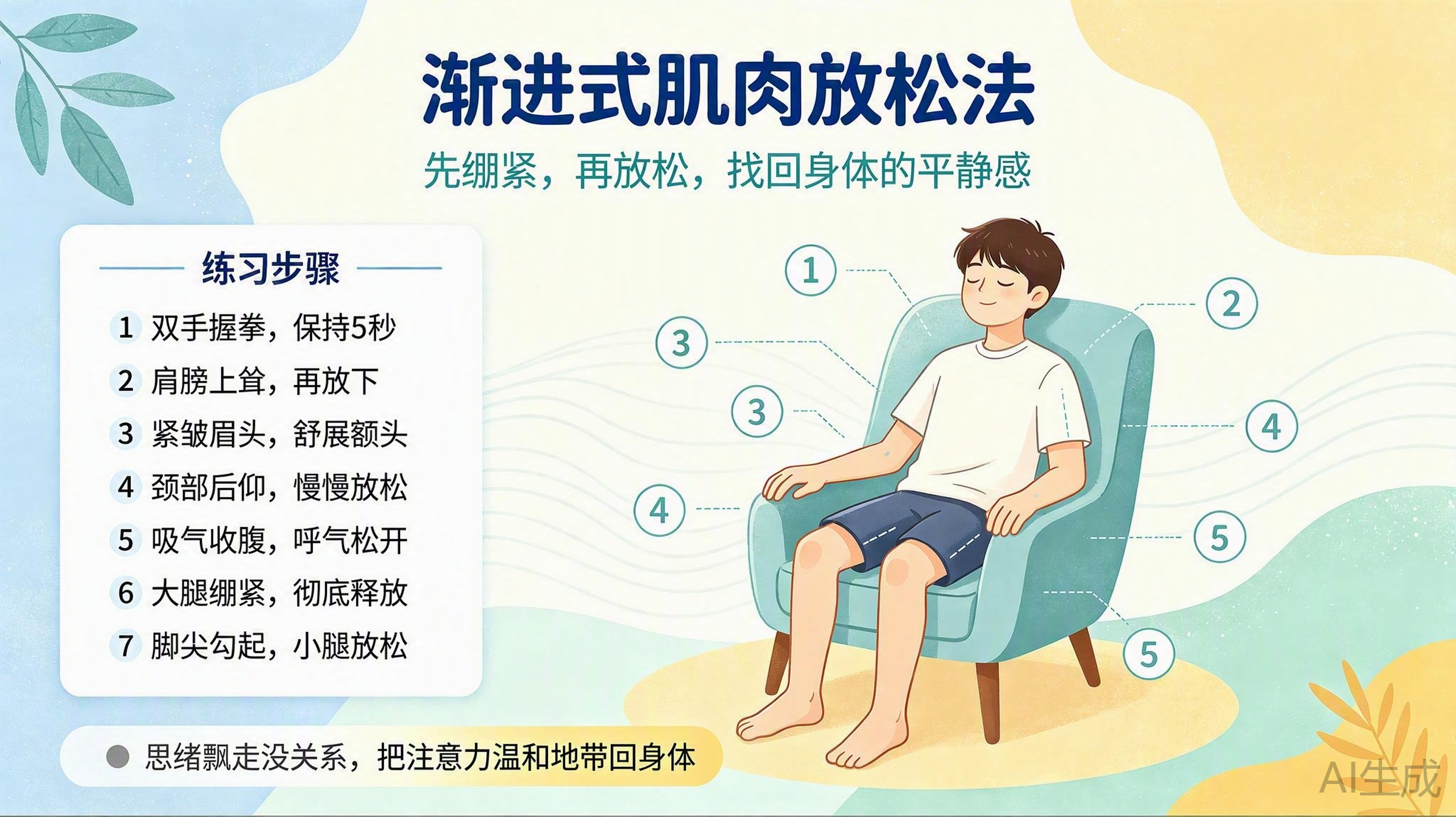 渐进式肌肉放松法