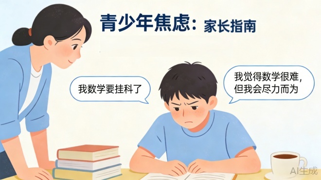 青少年焦虑：家长指南